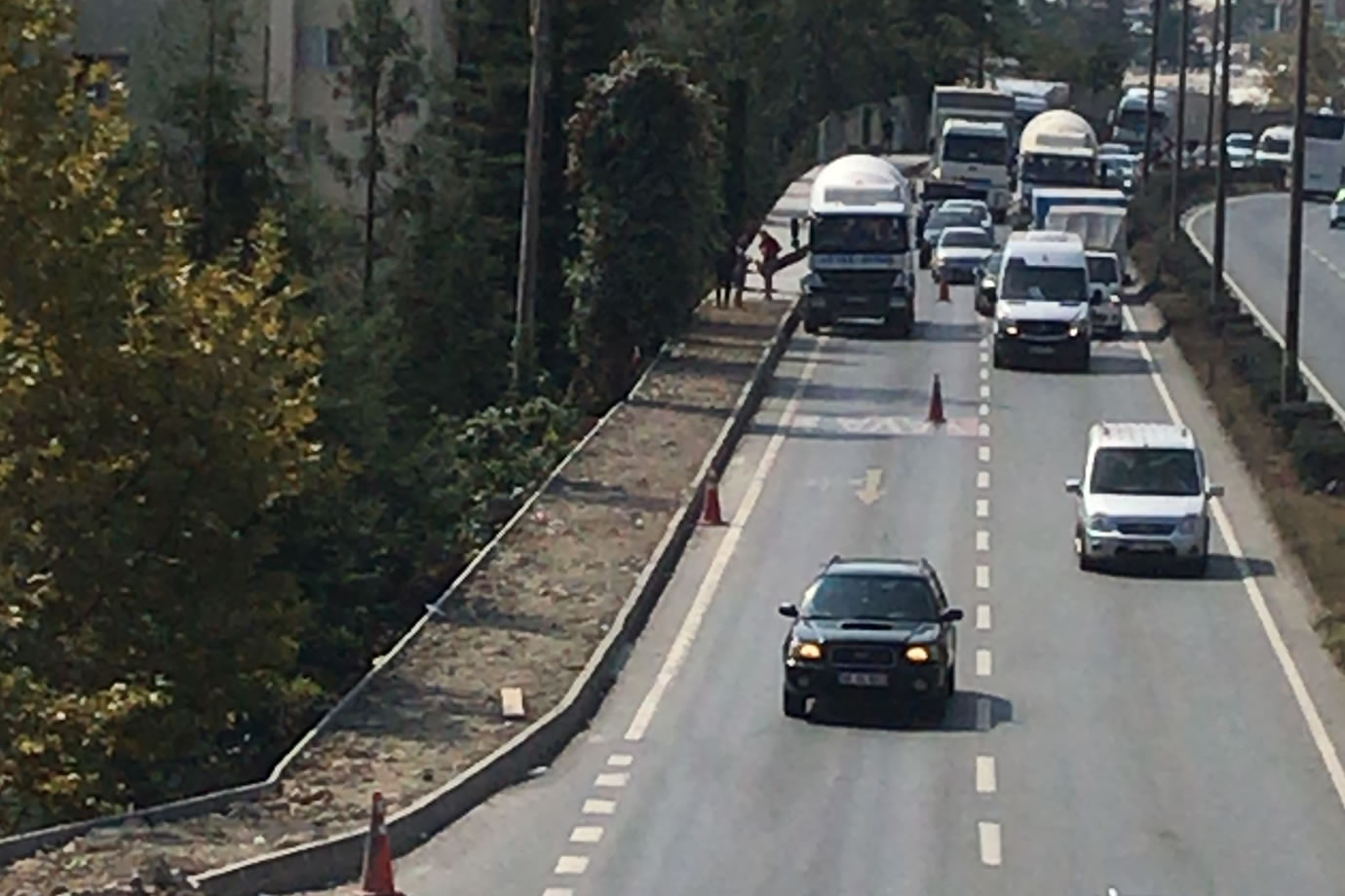 Karayolları Sığınma Cebi ve Yaya Yolları